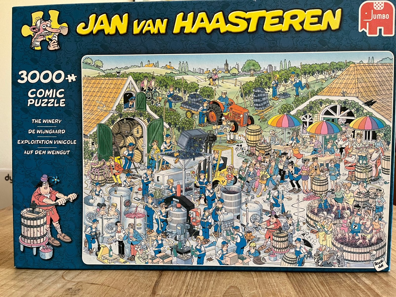 JvH de Wijngaard legpuzzel 3000 stukjes, Ophalen of Verzenden, Meer dan 1500 stukjes, Nieuw, Legpuzzel