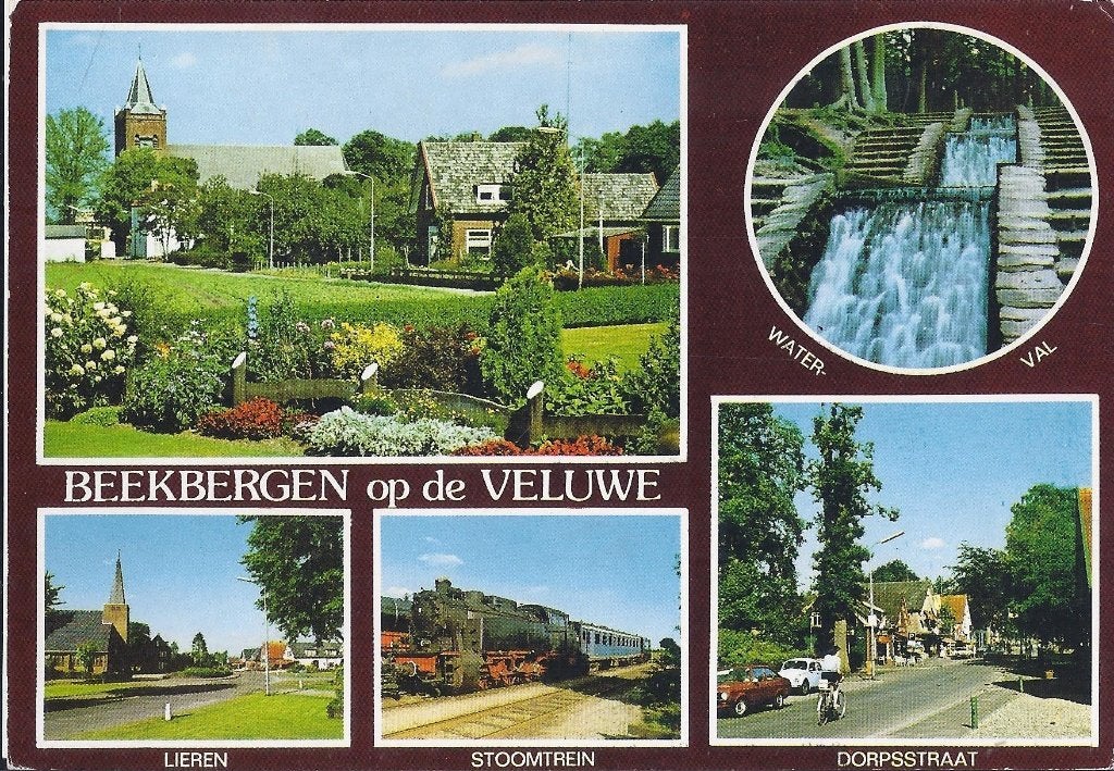 C41 Gelopen Ansichtkaart Beekbergen, Ophalen of Verzenden, 1980 tot heden, Gelopen, Gelderland