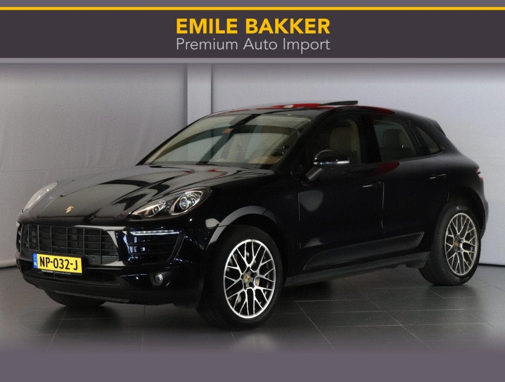 Porsche Macan 3.0 S 77.000km! PANO/LEER, Auto's, Porsche, Automaat, Gebruikt, Beige, Bedrijf
