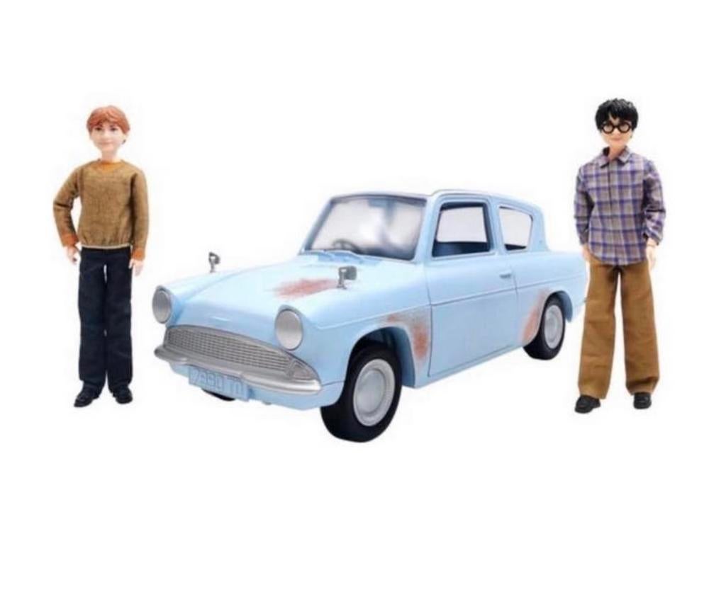 Harry Potter & Ron Flying Car Adventure Vliegende auto NIEUW, Verzamelen, Harry Potter, Nieuw, Ophalen of Verzenden, Actiefiguurtje