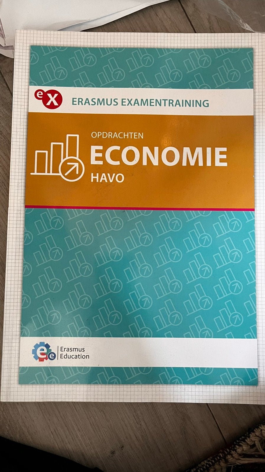 Erasmus Examentraining Economie HAVO Opdrachtenboek, Ophalen of Verzenden, Gamma, Zo goed als nieuw, HBO