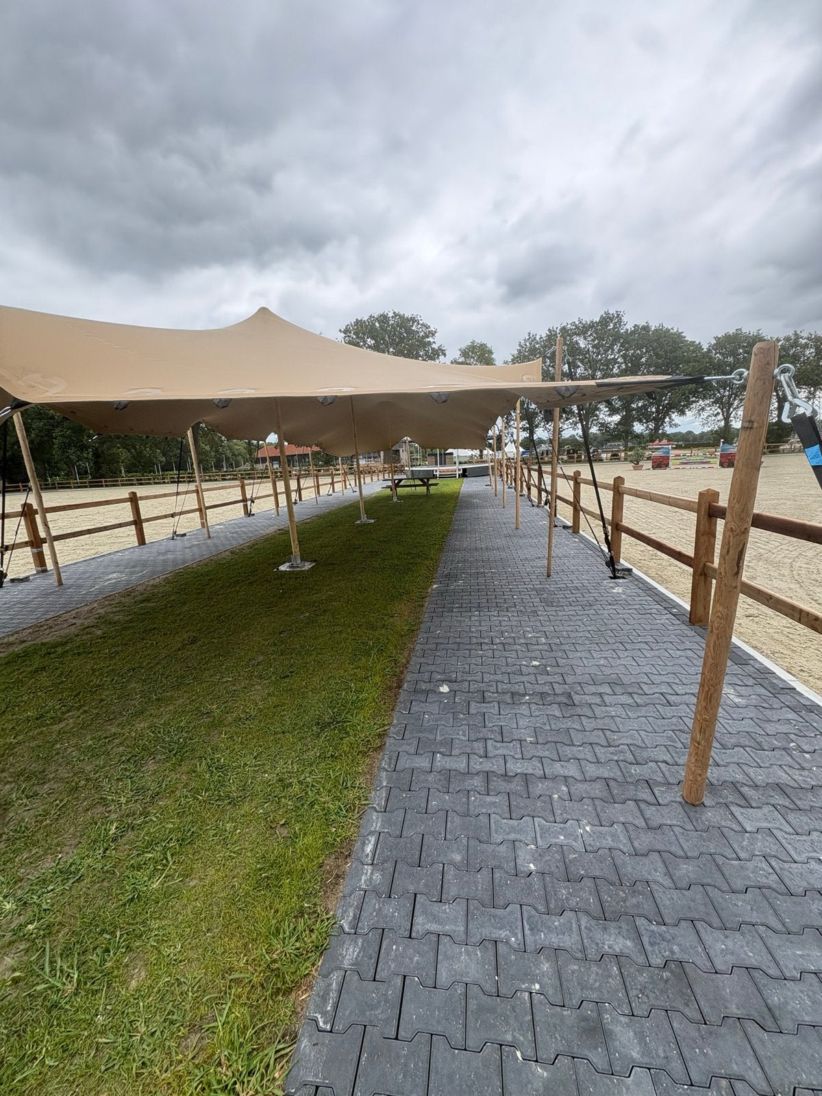 Grote stretchtent voor evenementen of feesten, Overige typen, 6 meter of meer, Nieuw, 8 meter of meer