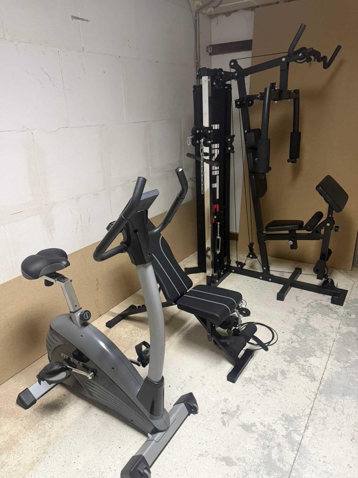 Home gym en nog veel meer, Sport en Fitness, Ophalen, Zo goed als nieuw, Krachtstation