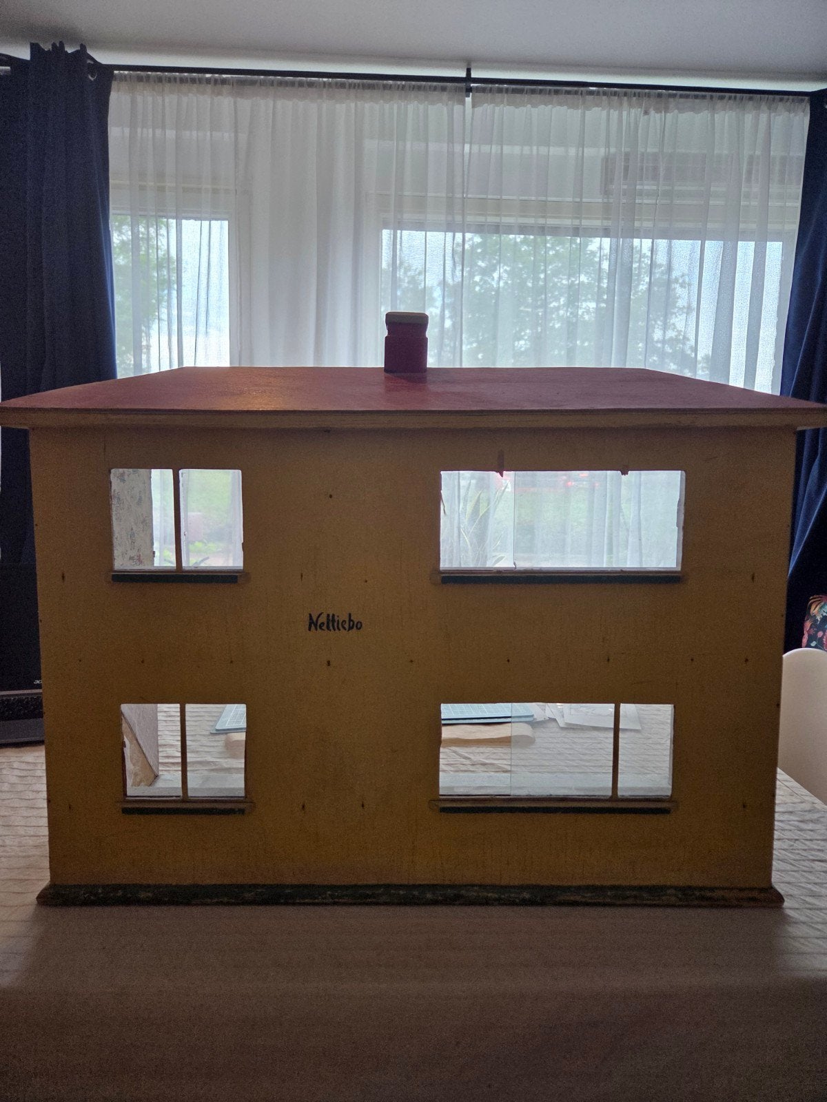 Antiek Deens Poppenhuis - Uniek Stuk uit Hobbycollectie, Verzamelen, Poppenhuizen en Toebehoren, Ophalen, Gebruikt, Poppenhuis