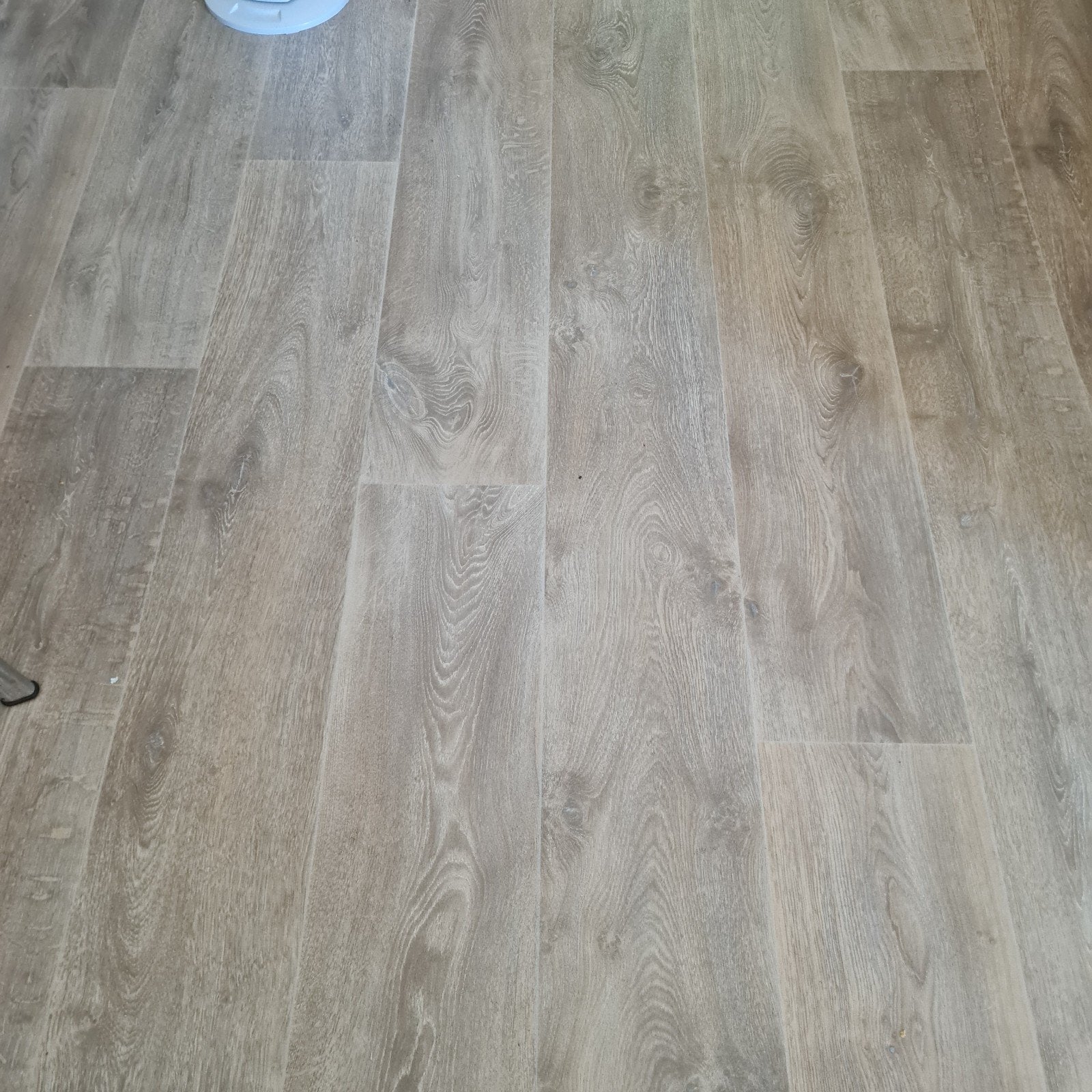 Vinyl laminaat, Huis en Inrichting, Stoffering | Vloerbedekking, Ophalen, Grijs, Zo goed als nieuw, 50 tot 75 m²