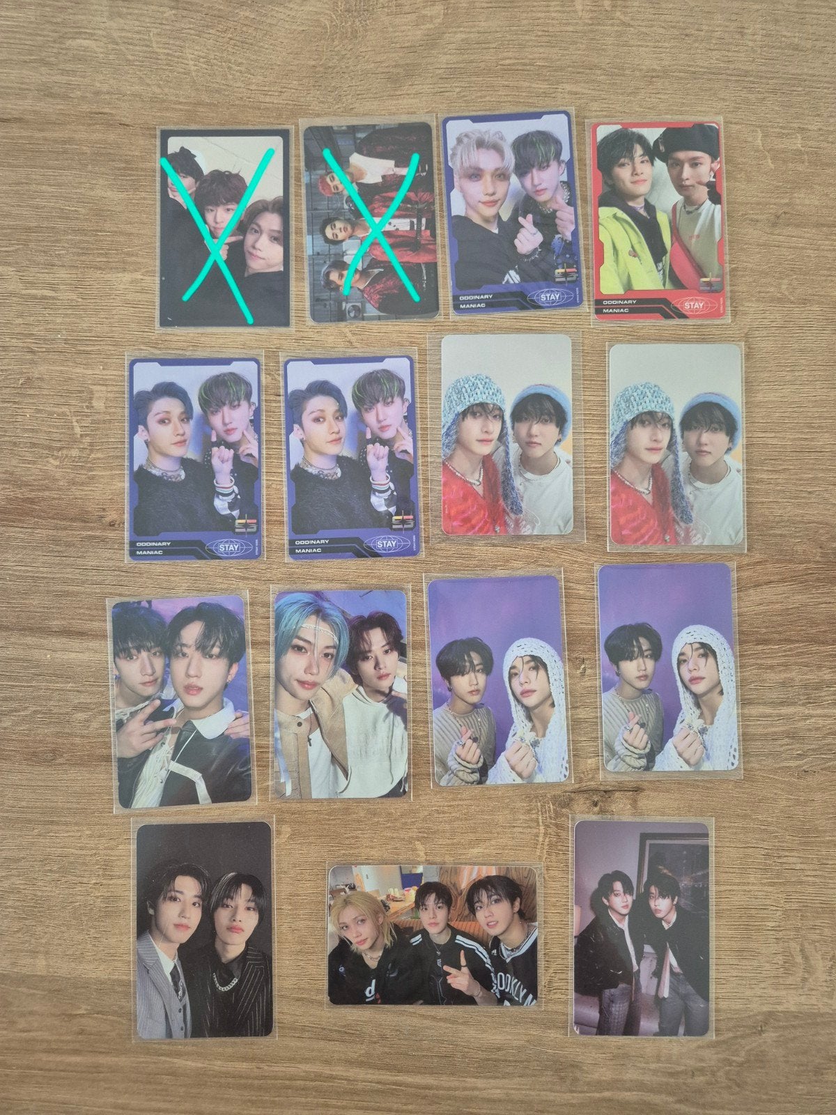 Stray kids unit photocards, Verzenden, Zo goed als nieuw, Foto of Kaart
