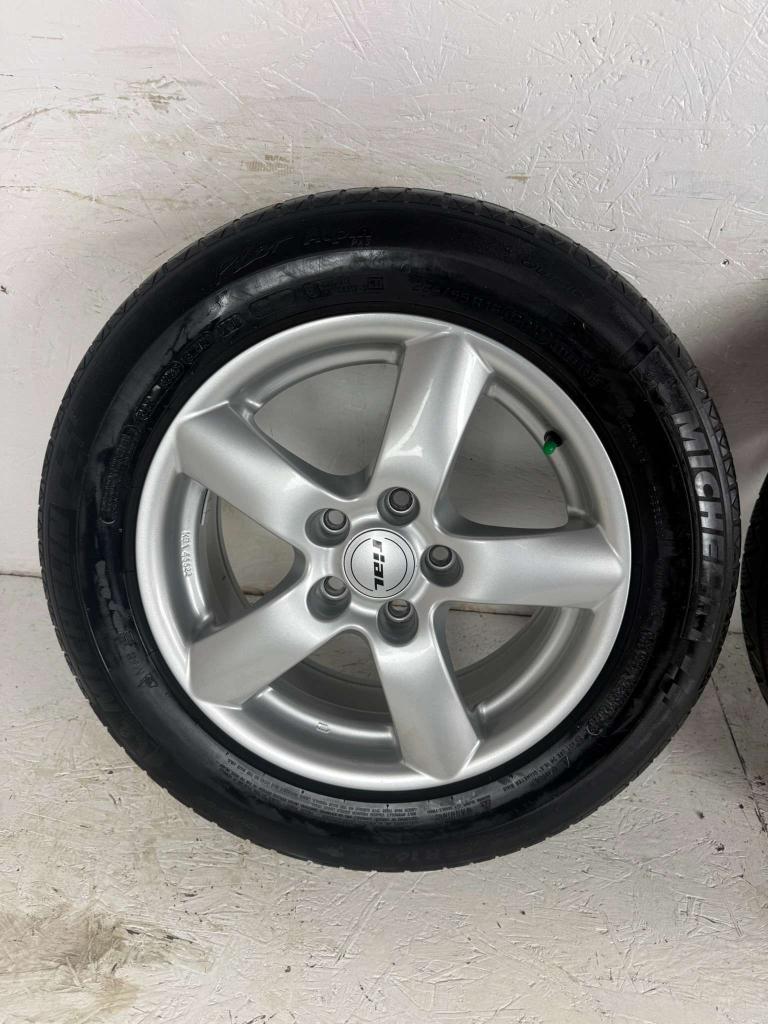 Audi a3 caddy Skoda Passat Sharan velgen 16" 5x112 winterset, Auto-onderdelen, Banden en Velgen, Niet ingevuld, Gebruikt, 16 inch