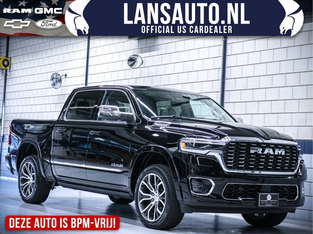 Dodge Ram 1500 Tungsten | 3.0L High Output 540 PK | Direct u, Auto's, Dodge, Automaat, 5654 cc, Zwart, Leder