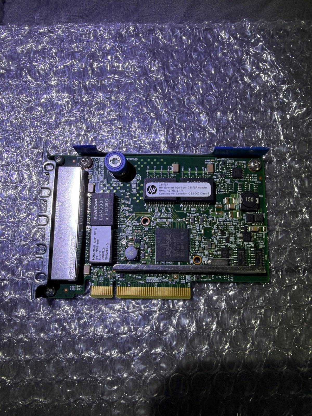 HP NC360T PCI-E Dual Poort Gigabit Server Adapter, Computers en Software, Verzenden, Zo goed als nieuw, Intern