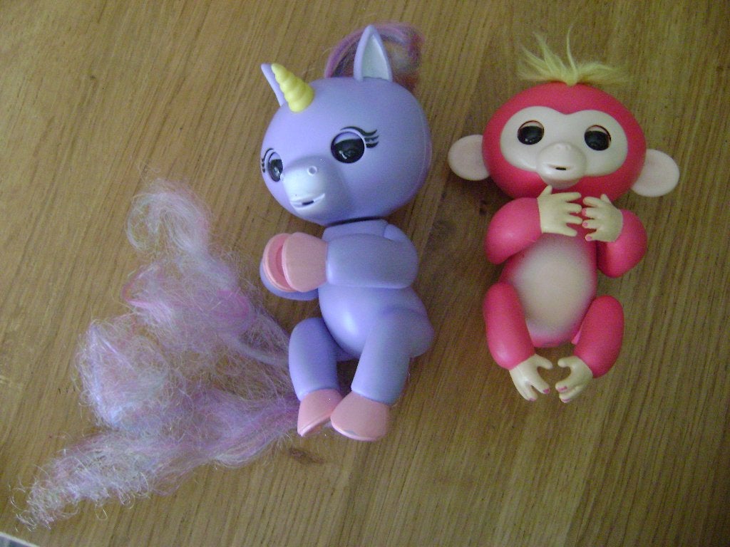 Fingerlings eenhoorn en aap, Ophalen of Verzenden, Gebruikt