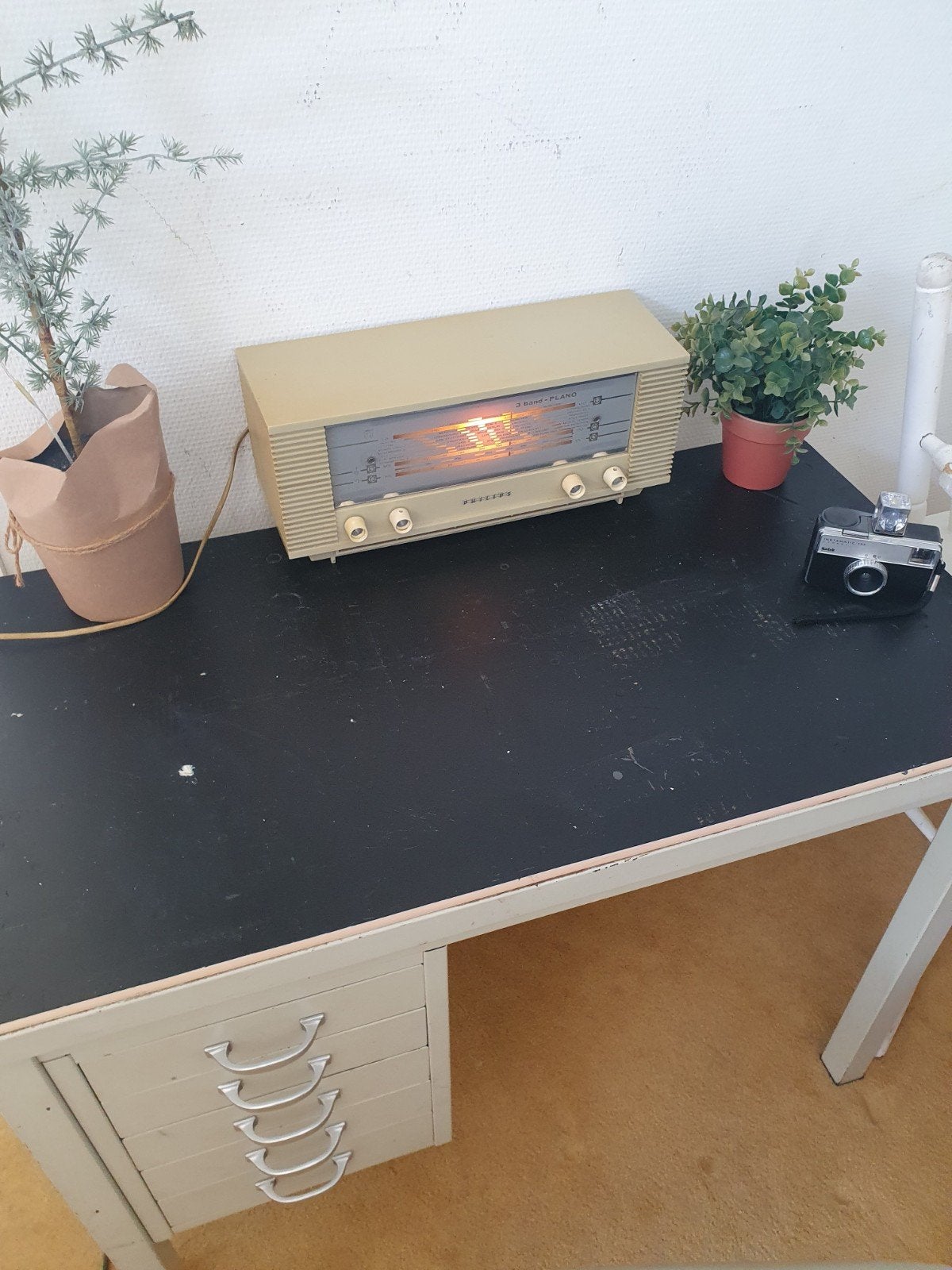 Vintage klein bureau jaren '40/'50, Ophalen