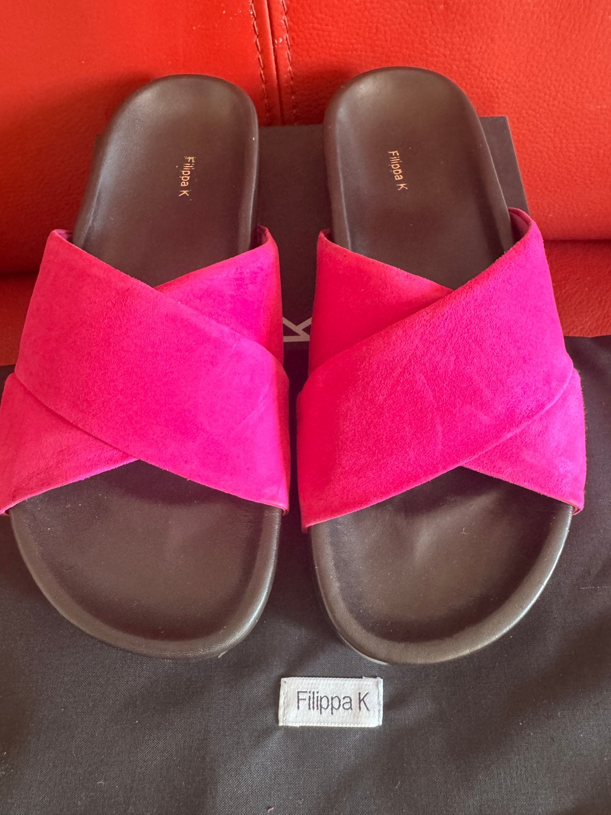 Filippa K sandalen slippers leer nieuw, Slippers, Nieuw, Ophalen of Verzenden, Roze