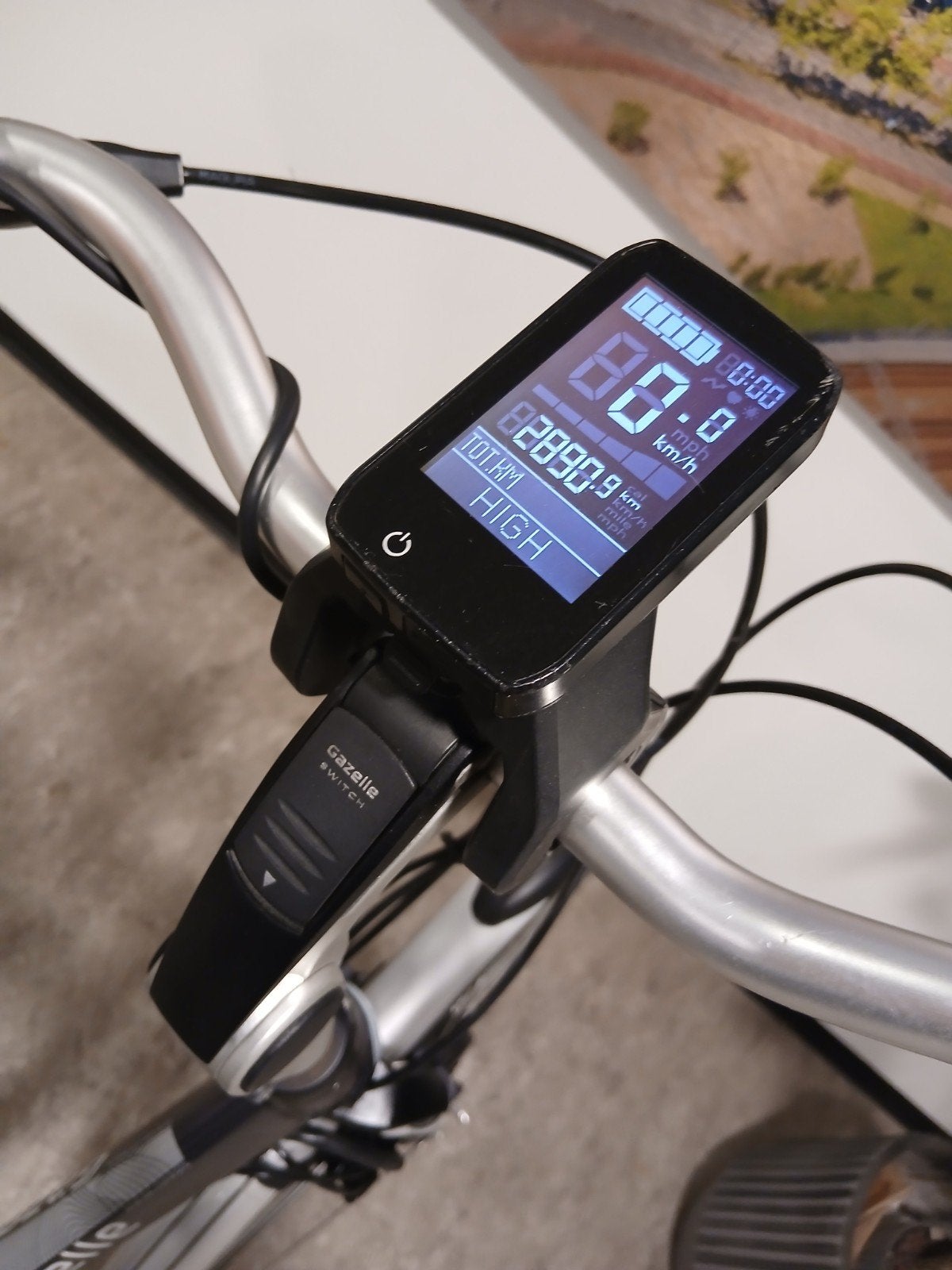 GAZELLE ORANGE C8 ELEKTRISCHE DAMESFIETS E-BIKE IZGST !, Ophalen, 53 tot 56 cm, Versnellingen, Zo goed als nieuw