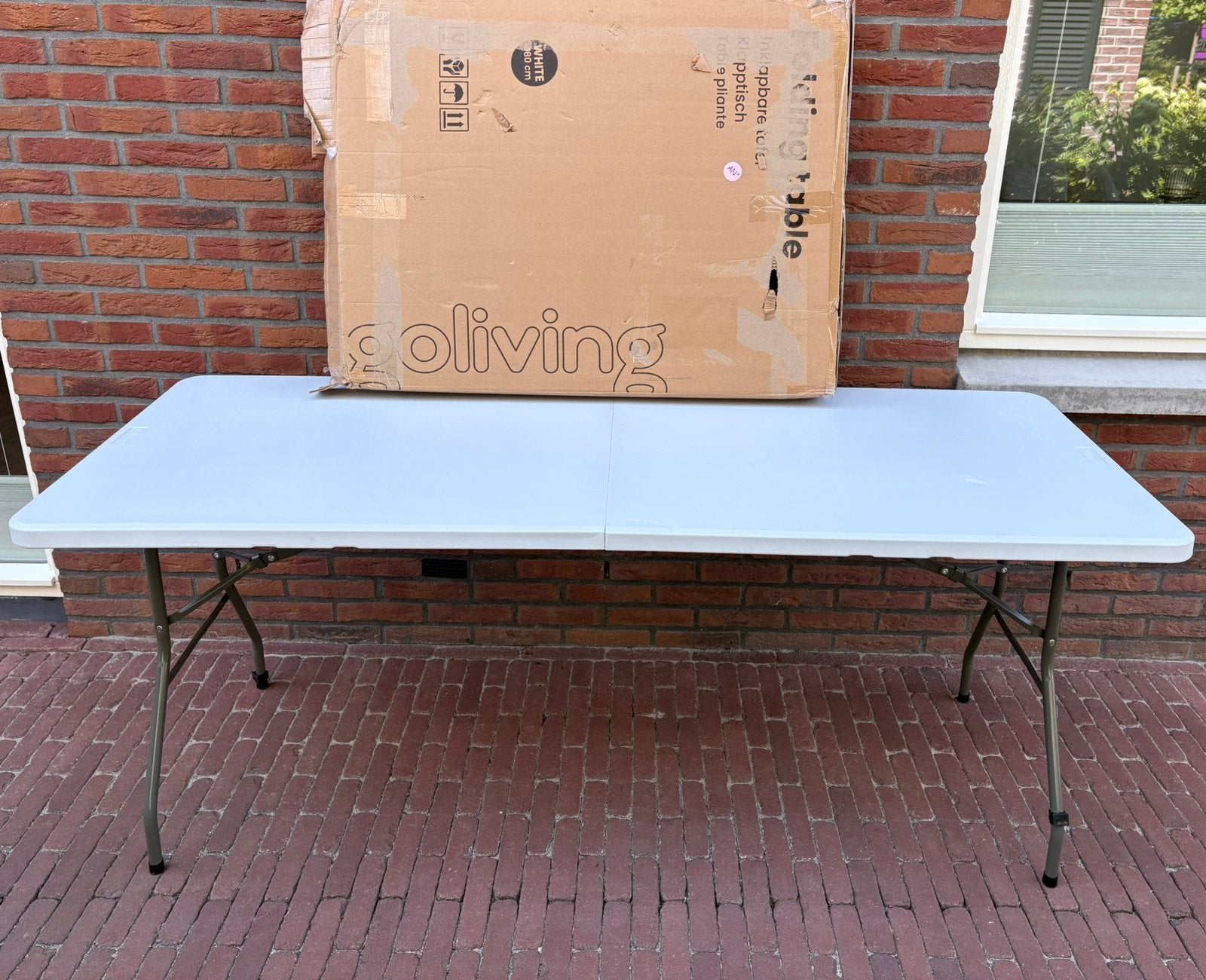Goliving Inklapbare Tafel – Klaptafel, Caravans en Kamperen, Kampeermeubelen, !, Campingtafel, !, Ophalen of Verzenden