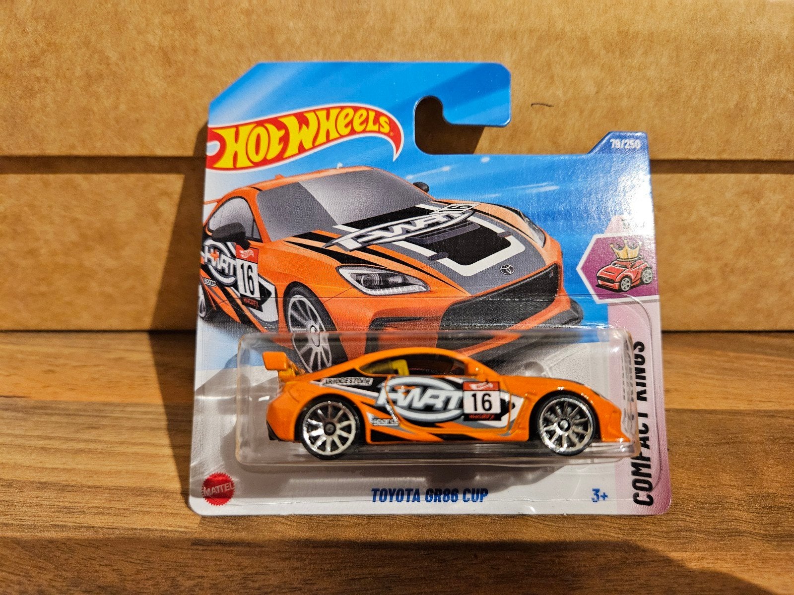 Hotwheels Hot Wheels Toyota GR86 Cup Oranje in OVP, Hobby en Vrije tijd, Modelauto's | Overige schalen, Zo goed als nieuw, Auto