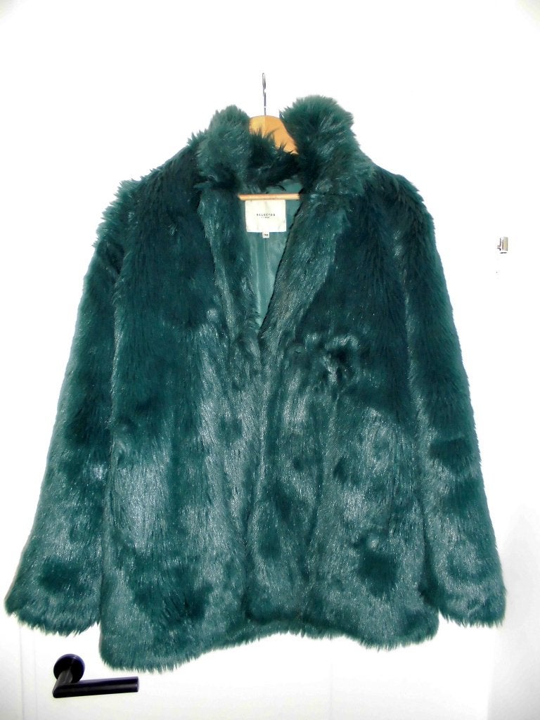 Selected Femme jas smaragdgroen maat 38, Kleding | Dames, Maat 38/40 (M), Selected Femme, Ophalen of Verzenden, Zo goed als nieuw