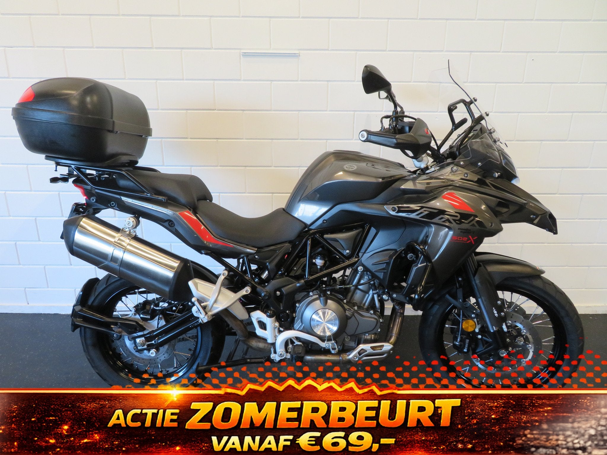 Benelli TRK 502 X DIKKE TOPPER! (bj 2020), Motoren, Motoren | Benelli, Bedrijf, Toermotor