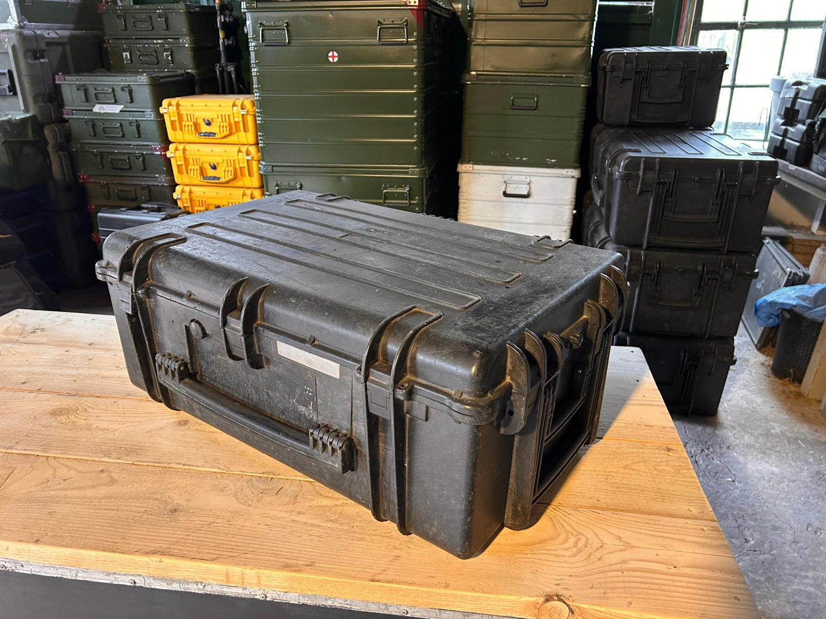 Militaire transportkoffer met wieltjes, incl thuisbezorgd!, Ophalen of Verzenden, Zo goed als nieuw, Overige instrumenten