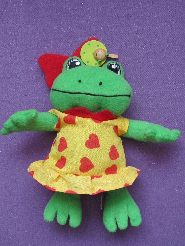 DUINRELL Knuffel KIKKER LELIE VAN RICK DE KIKKER **Nieuw**, Kikker, Groen, Nieuw, Ophalen of Verzenden