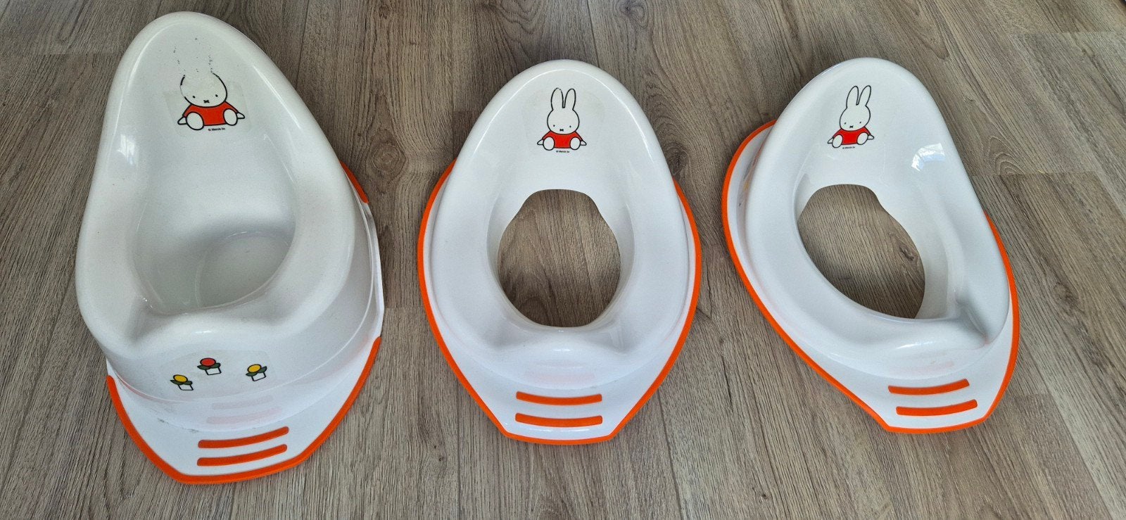 Potje en 2 toilet verkleiners Nijntje, Kinderen en Baby's, Badjes en Verzorging, Ophalen, Zo goed als nieuw, Overige typen, Nijntje