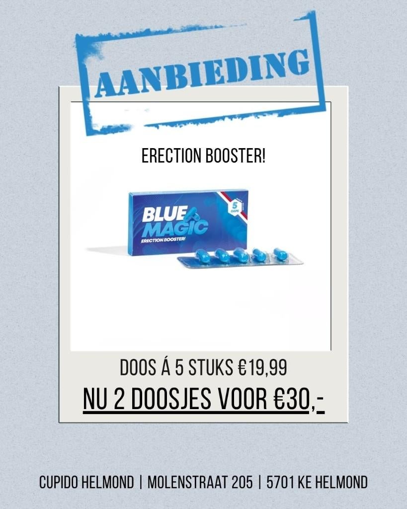 BLUE MAGIC ACTIE!!, Ophalen, Nieuw