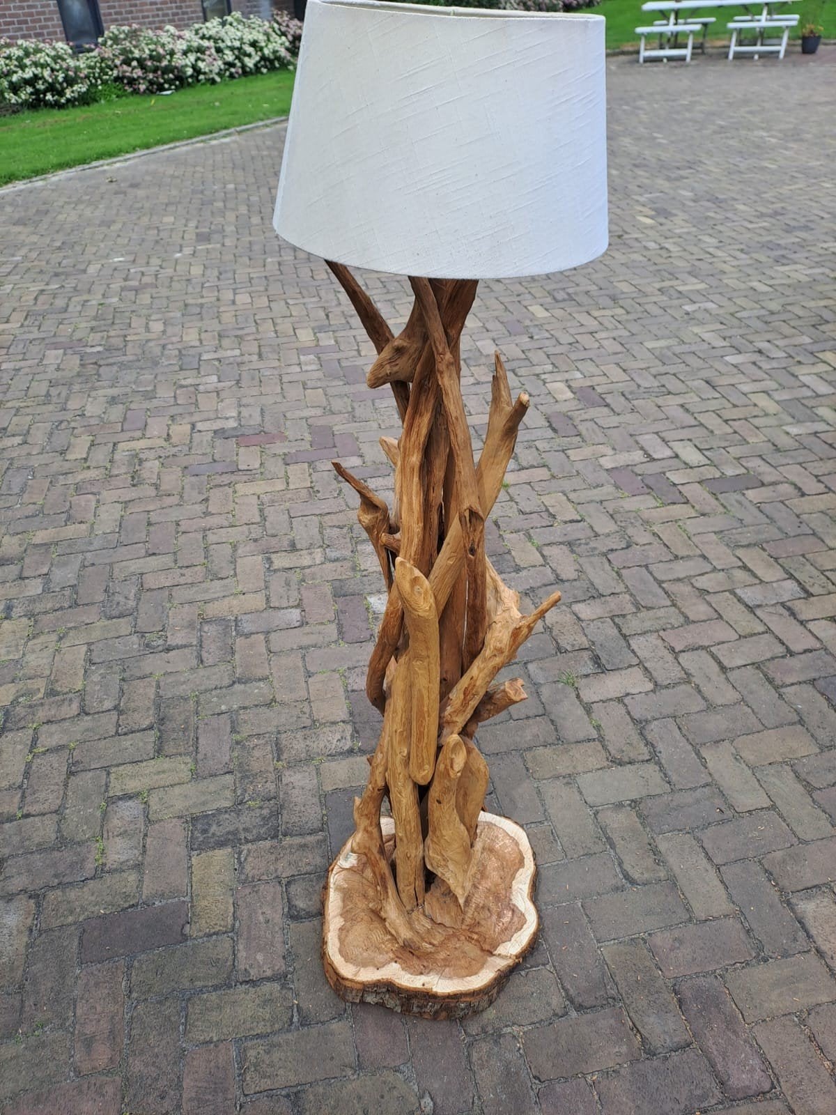 Mooie lamp, Huis en Inrichting, Ophalen, E27 (groot), Zo goed als nieuw, 150 tot 200 cm