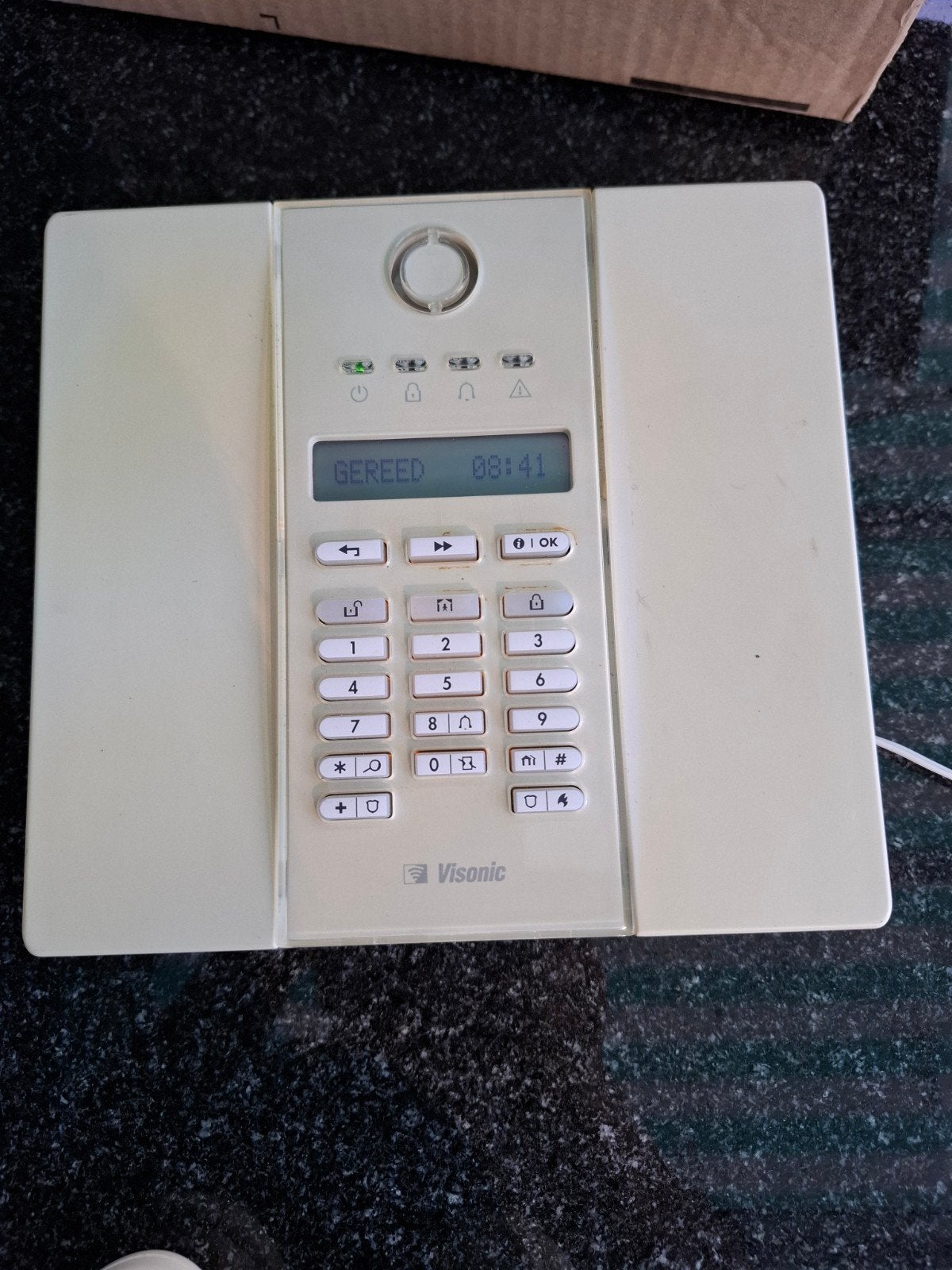 visonic powermax  express  868mhz met accu, Ophalen of Verzenden