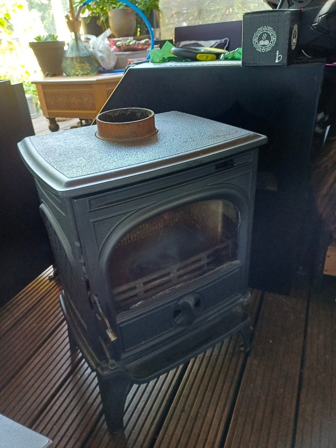 Dovre 250 houtkachel, Ophalen of Verzenden, Gebruikt, Vrijstaande haard, Houthaard