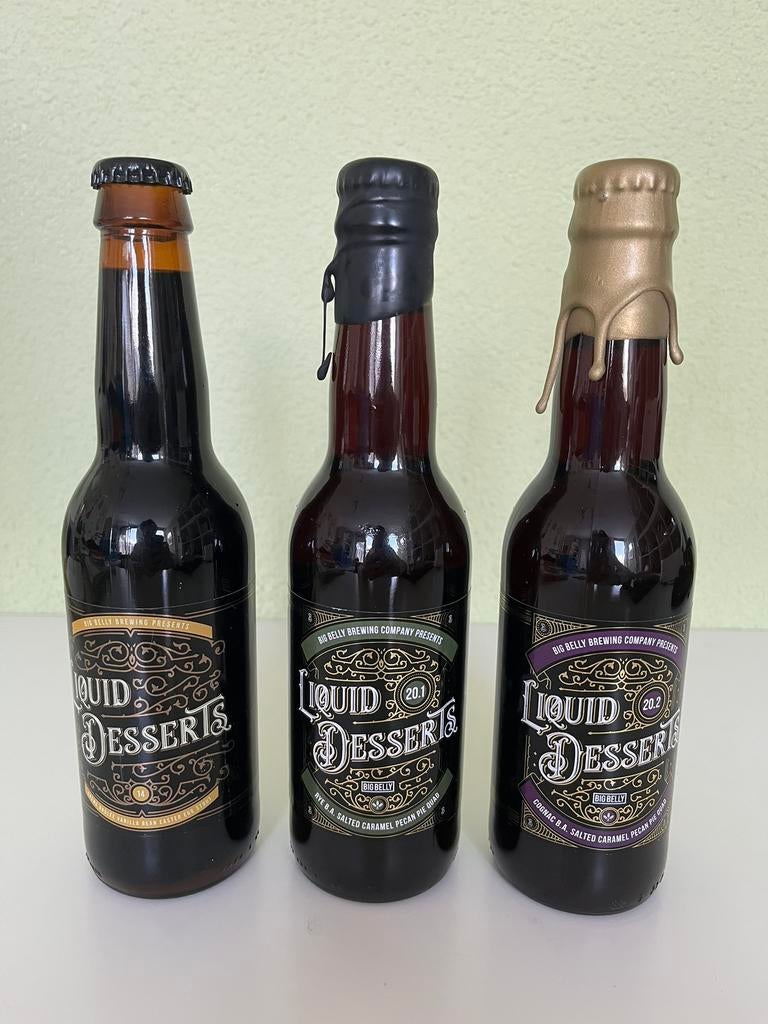 Big Belly Brewing - Liquid Desserts - 14, 20.1, 20.2, Ophalen of Verzenden, Nieuw, Flesje(s), Overige merken