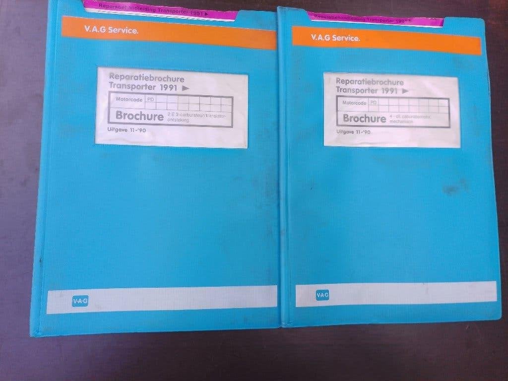 Vw Transporter T4 dealer werkplaatsboeken 1.8 benzine motor, Verzenden, Gelezen, Volkswagen
