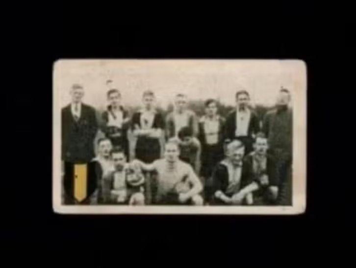 Voetbalplaatje Alcides Meppel 1930/1931 (287)., Ophalen of Verzenden, Zo goed als nieuw