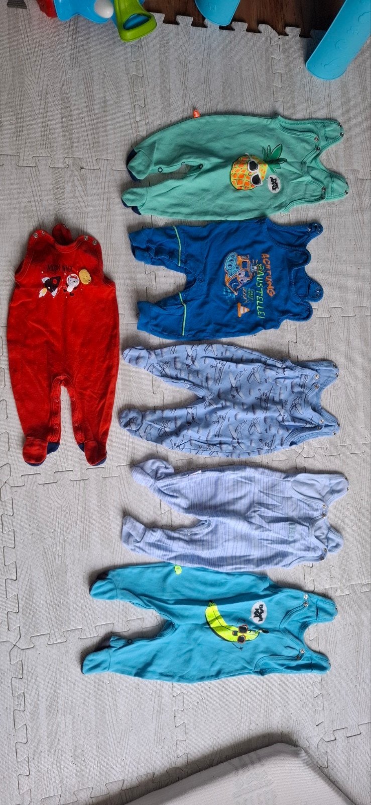 Leuke kruippakjes maat 56/62, Kinderen en Baby's, Babykleding | Maat 56, Ophalen of Verzenden, Gebruikt, Jongetje, Pakje
