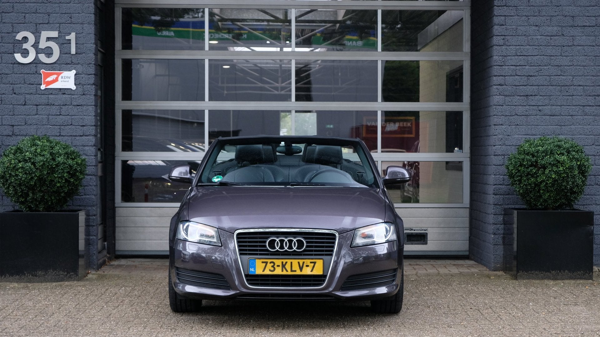 Audi A3 Cabriolet 1.8 TFSI Attraction Pro Line Cruise Leder, Auto's, Voorwielaandrijving, Gebruikt, Zwart, 4 cilinders