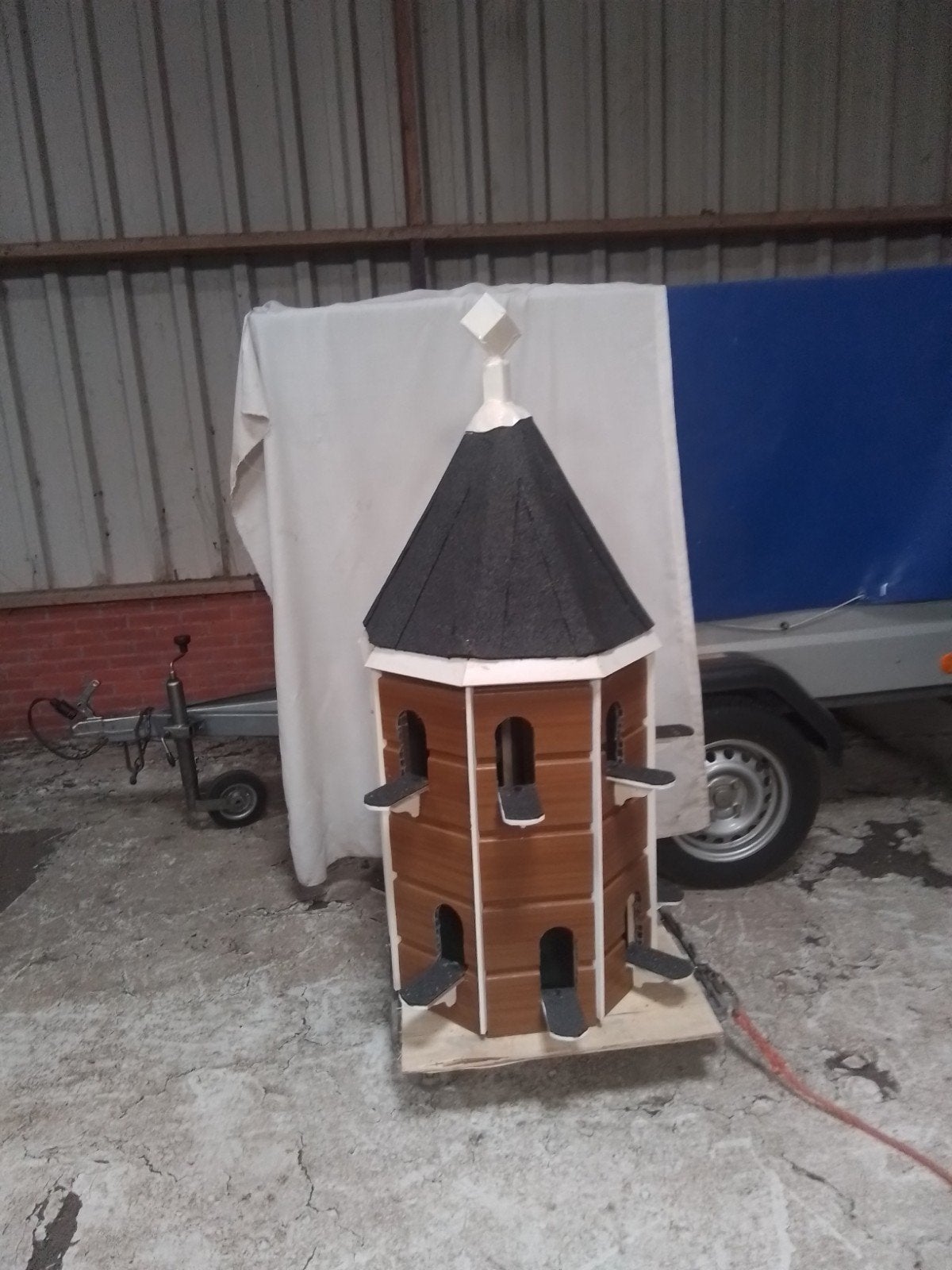 duiventil, Ophalen, Nieuw, Hout, Vogelkooi