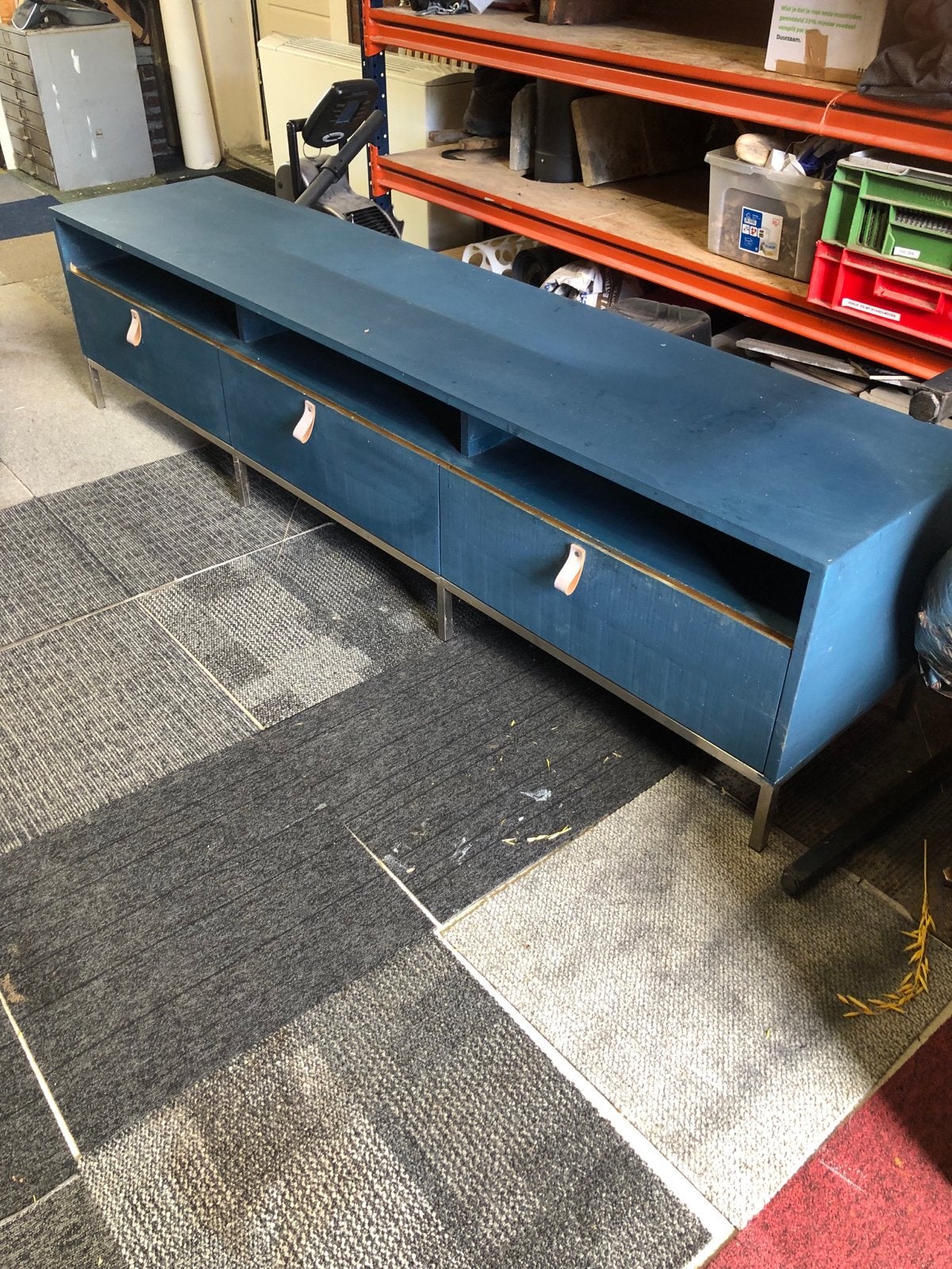 Gratis af te halen TVmeubel, Huis en Inrichting, Ophalen, Gebruikt, 150 tot 200 cm, Minder dan 100 cm