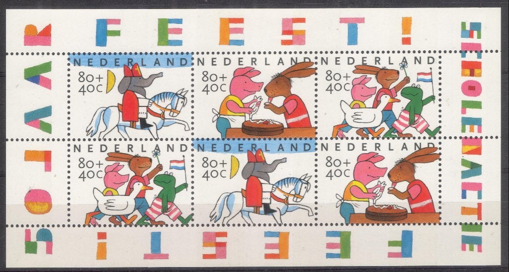 Blok (81) - kind 1998 - Feest! - postfris, Postzegels en Munten, Postzegels | Nederland, Verzenden, Na 1940, Postfris