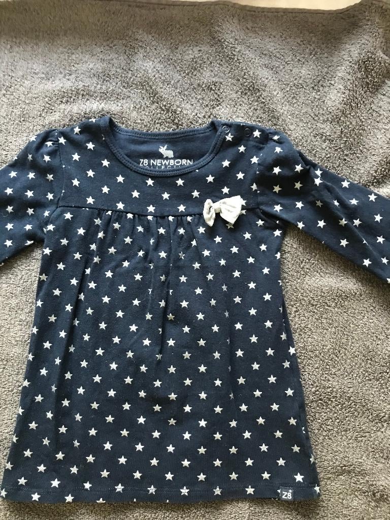 ZGAN schattig jurkje van Z8 newborn maat 68, Meisje, Jurkje of Rokje, Z8, Ophalen of Verzenden
