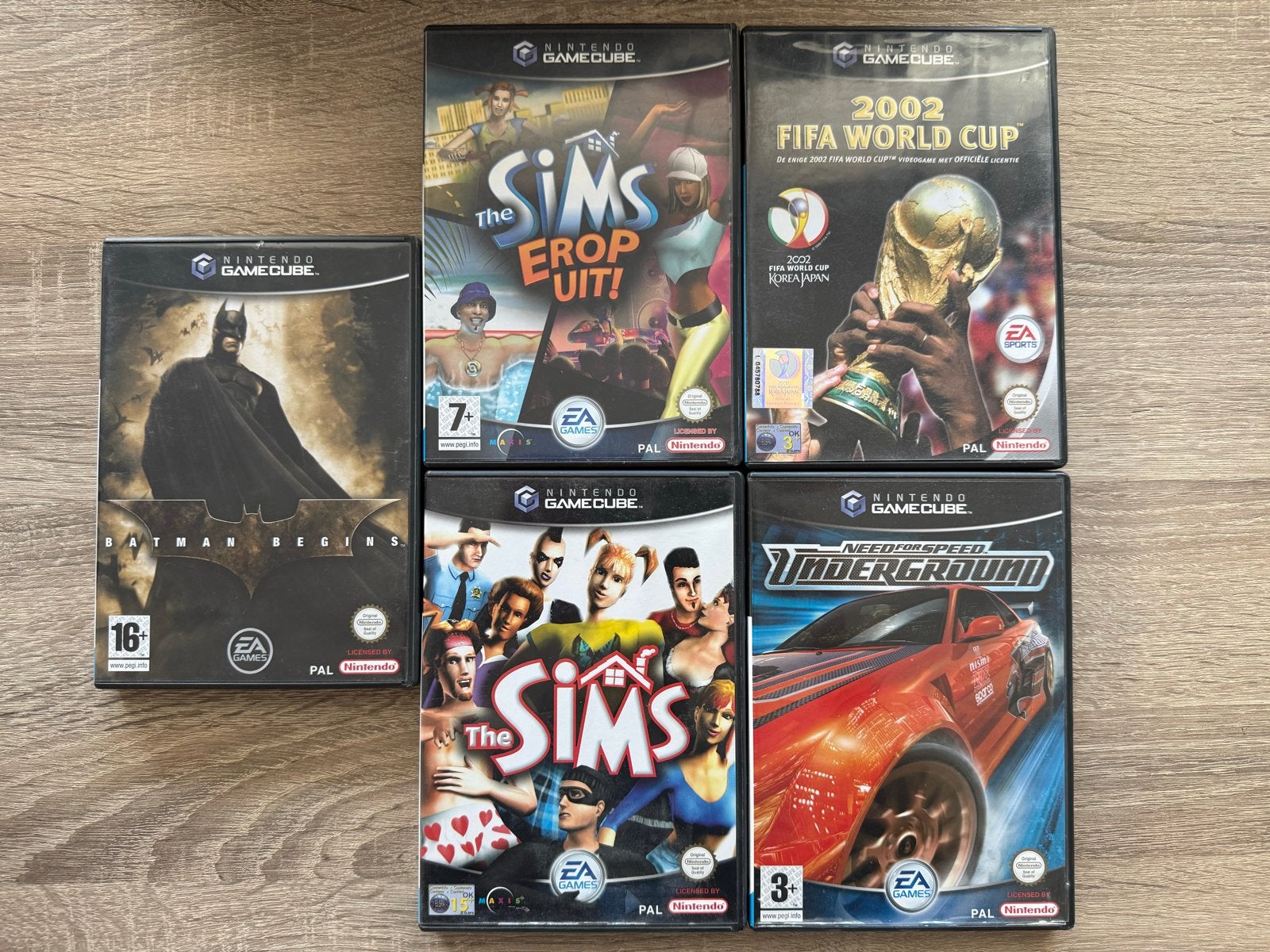 GameCube Spellen - Batman, The Sims, FIFA, Need for, Ophalen, Gebruikt, Overige genres, 1 speler