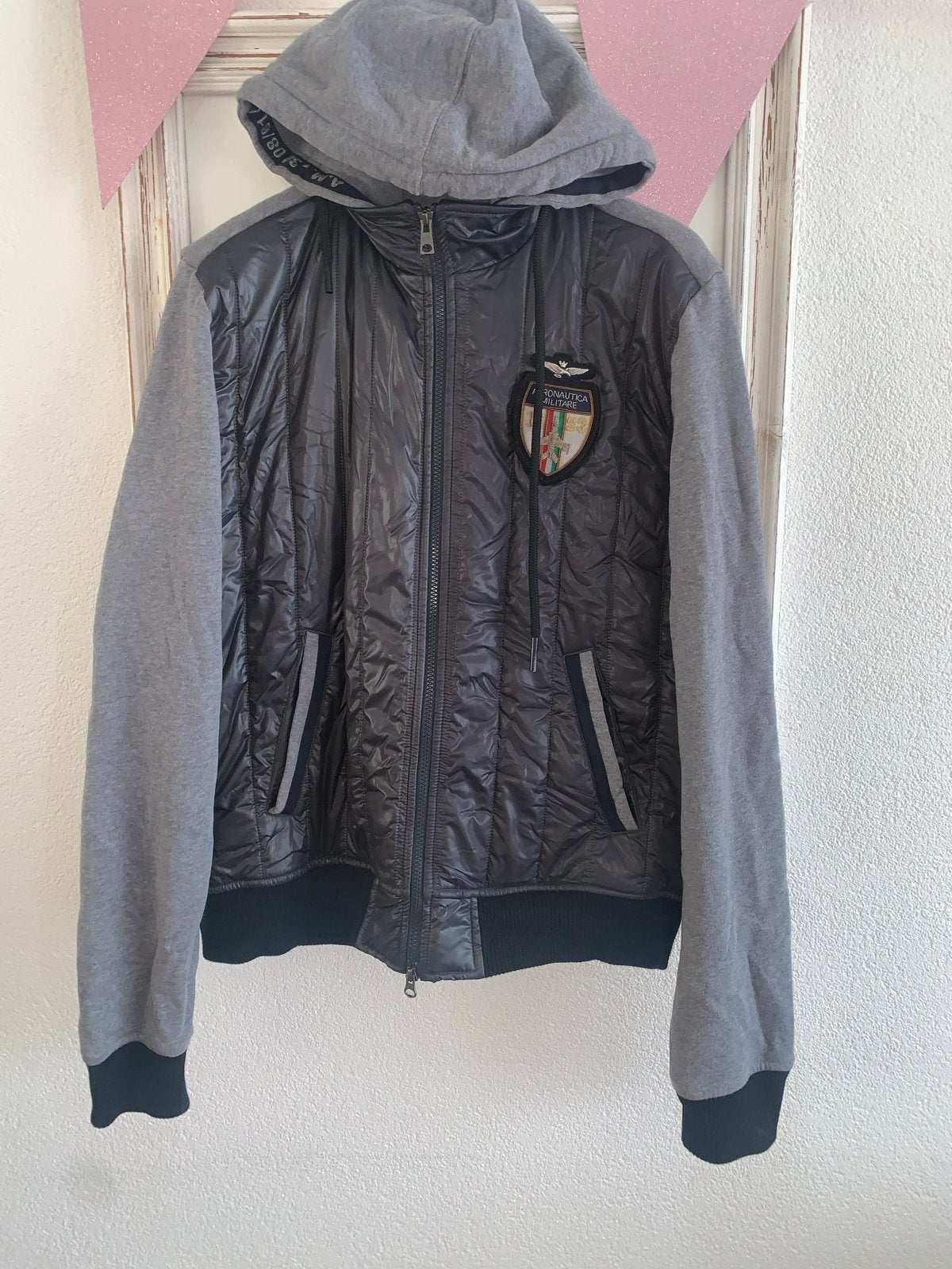 Aeronautica Militare jas - Maat L, Ophalen of Verzenden, Zo goed als nieuw, Maat 52/54 (L), Zwart