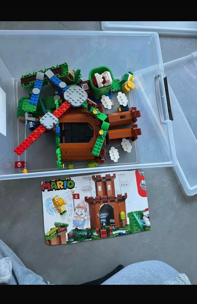 Lego interactive mario guarded fortress 71362, Ophalen of Verzenden, Zo goed als nieuw