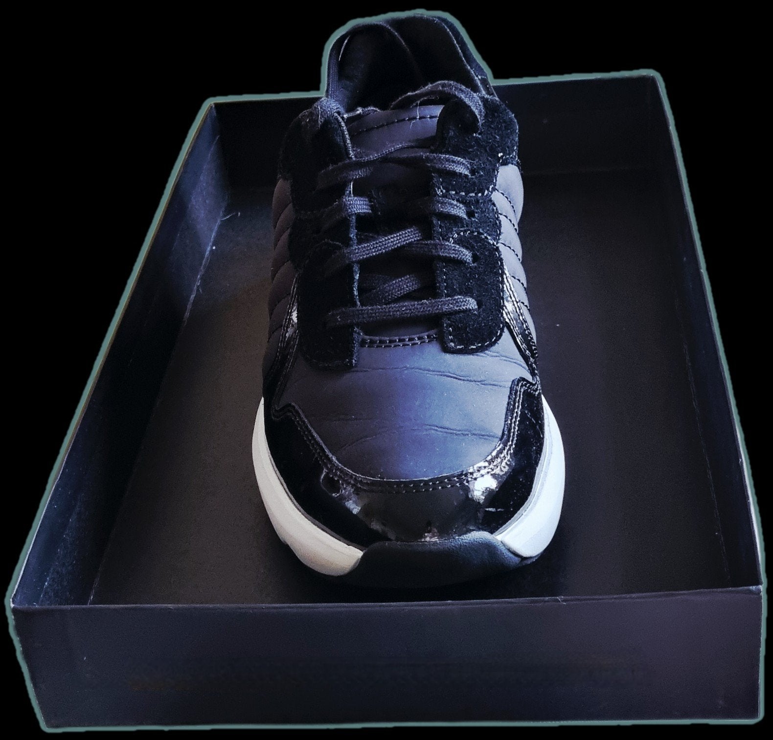 Clarks Tivoli Sport sneaker 39,5, Ophalen of Verzenden, Zo goed als nieuw, Zwart, Sneakers of Gympen