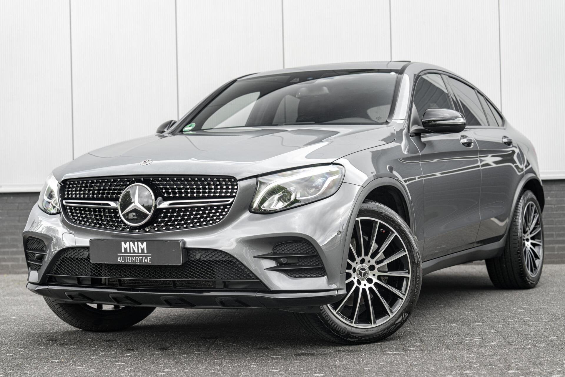 Mercedes-Benz GLC-klasse Coupé 250 4MATIC AMG |Pano|ACC|Cam, Auto's, Automaat, Gebruikt, 4 cilinders, Leder en Stof