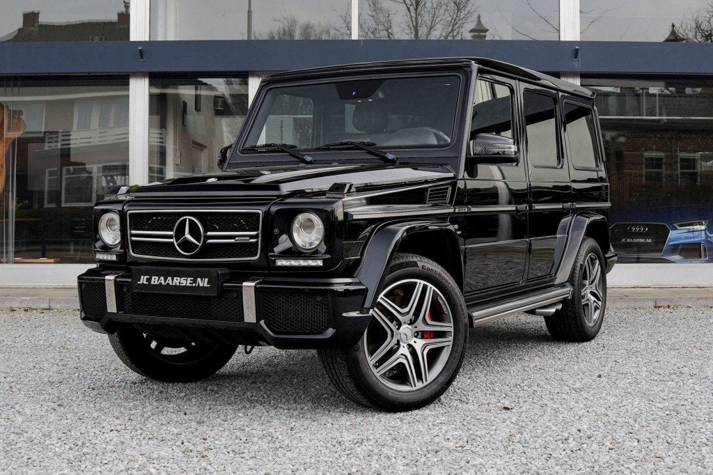 Mercedes-benz G-KLASSE G63 AMG 5.5 V8/LENDENSTEUN/LEDER/AMG, Automaat, 5461 cc, Gebruikt, 8 cilinders