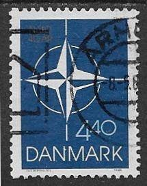 Denemarken 1989   NATO   946, Verzenden, Denemarken, Gestempeld