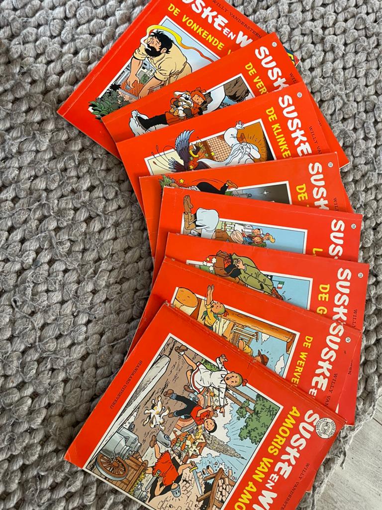 Suske en wiske, Boeken, Meerdere stripboeken, Ophalen, Gelezen