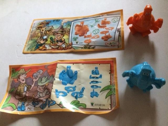 FF061 en FF061A Uit ferrero surprise eieren, Verzamelen, Ophalen of Verzenden, Zo goed als nieuw