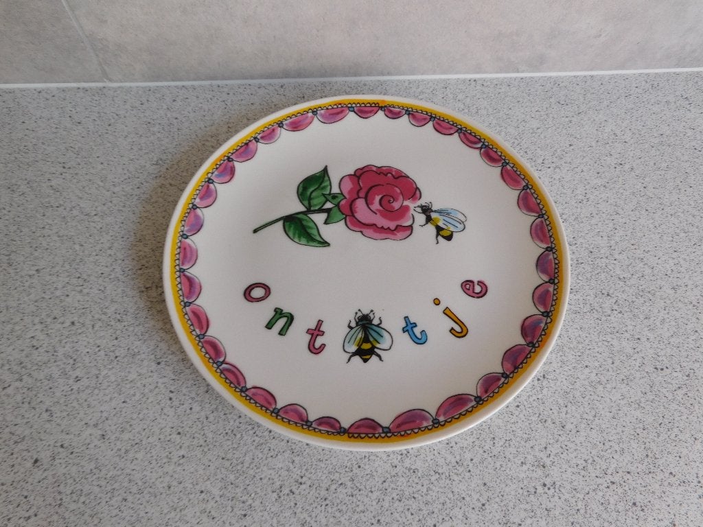 Bord 20 cm. Ontbijtje 1000 graden Pickwick, Huis en Inrichting, Keuken | Servies, Overige merken, Ophalen of Verzenden, Zo goed als nieuw