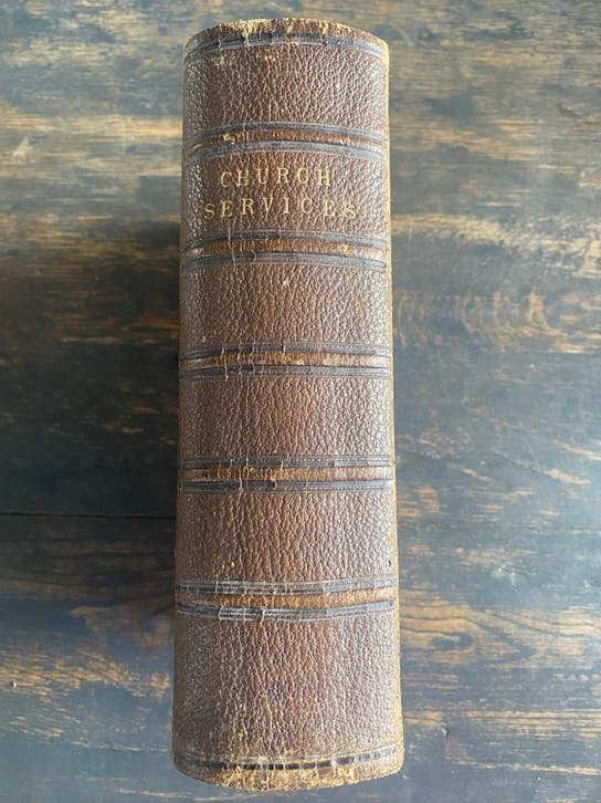 Church Services uit 1864, Antiek en Kunst, Ophalen of Verzenden