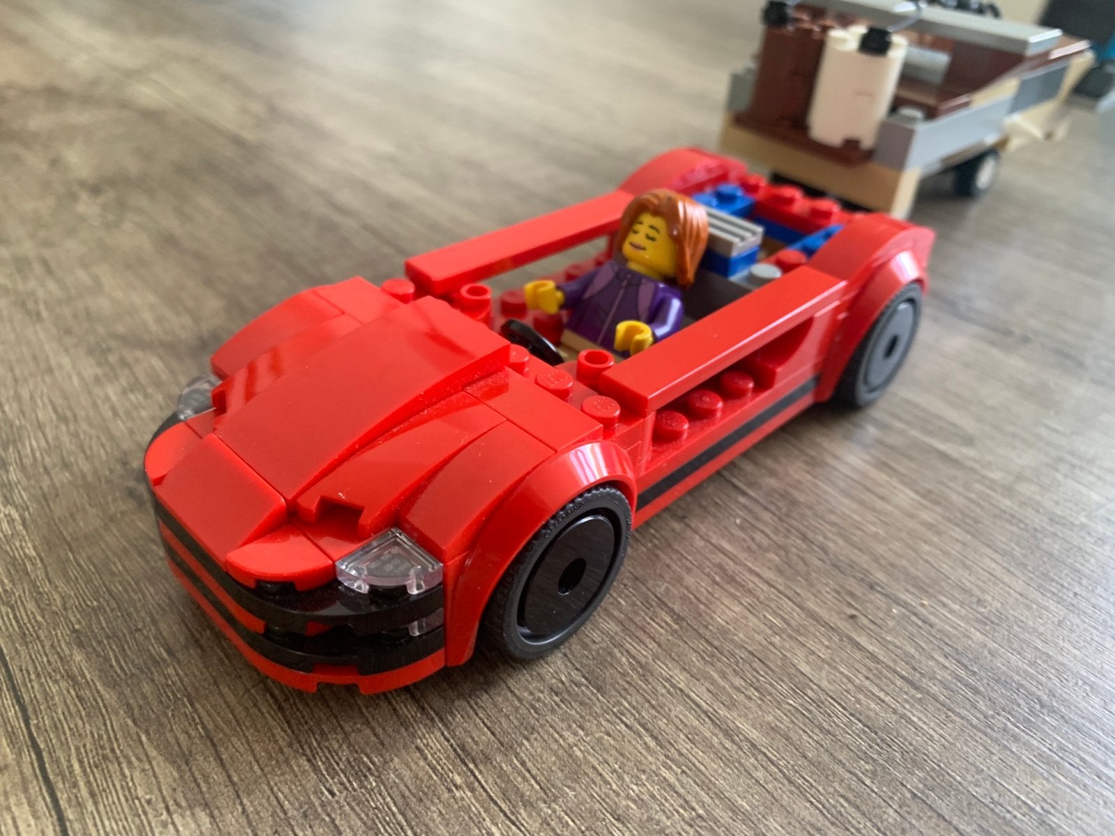 LEGO City Voertuigen Set: Heftruck & Sportwagen, City, Lego, Ophalen of Verzenden, Zo goed als nieuw