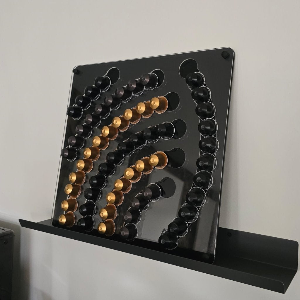 Nespresso capsulehouder van acryl inclusief capsules, Huis en Inrichting, Meerkleurig, Overige materialen, Overige stijlen, Ophalen of Verzenden